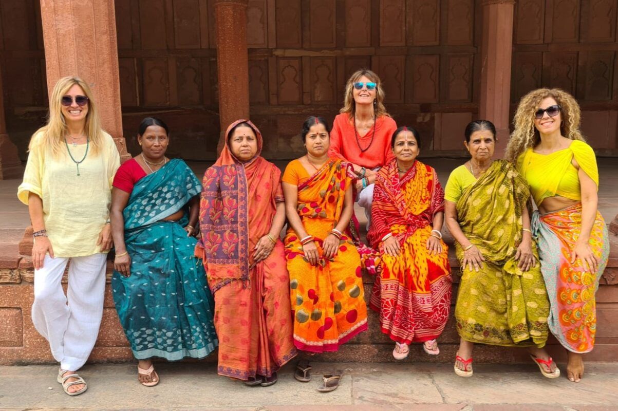 Mi viaje a la India Los Saris