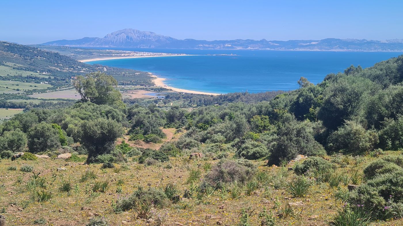 retiro yoga y senderismo en playa bolonia parque natural del estrecho